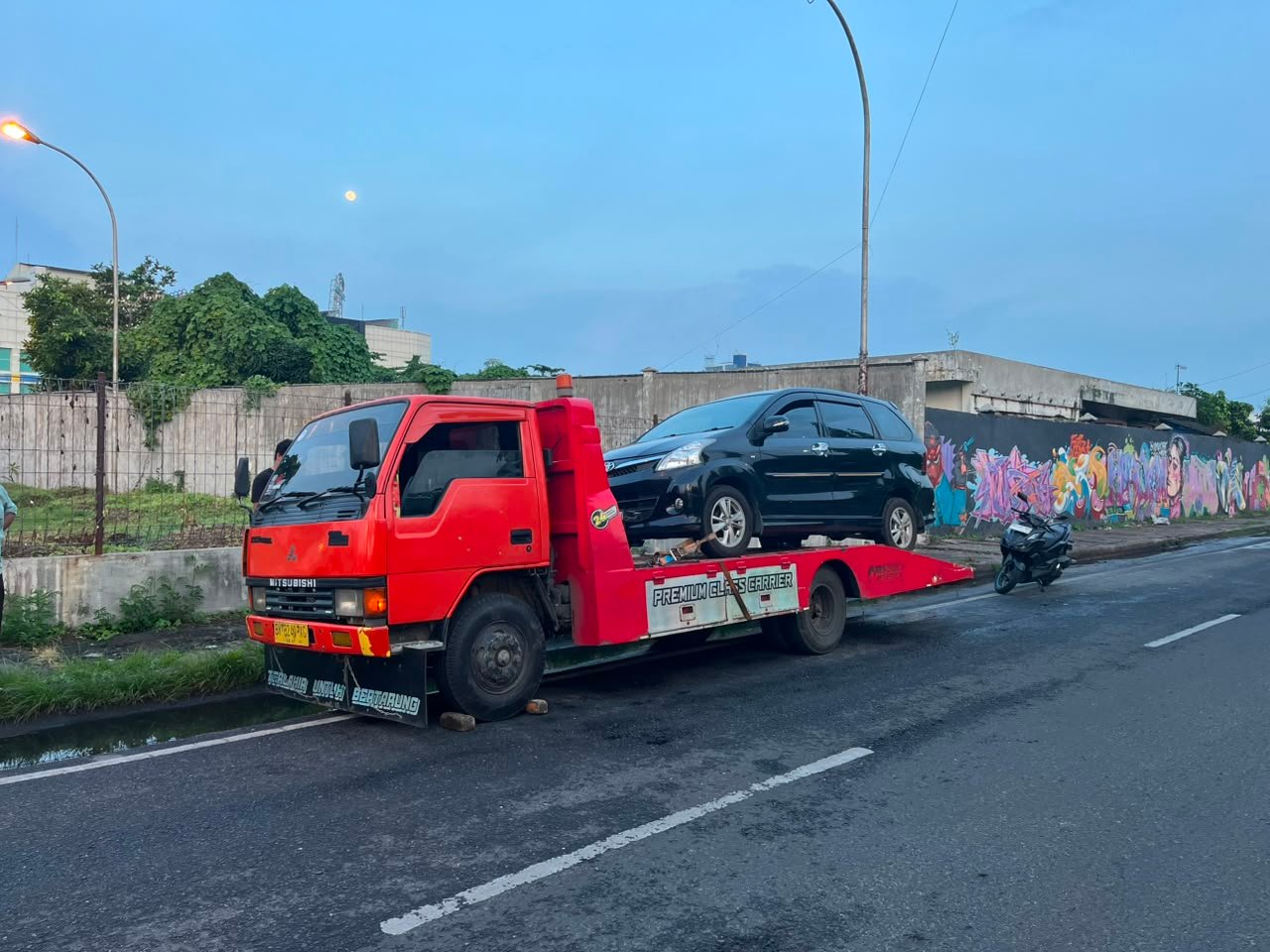 Layanan Back Up Touring Mobil Motor Medan - RT Towing